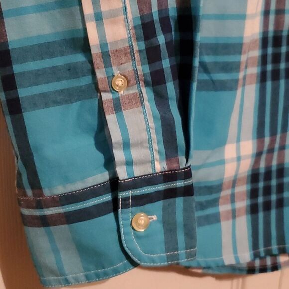 NWOT Chaps Men's Long Sleeve Plaid  Button Down Shirt Size Medium - Picture 3 of 10